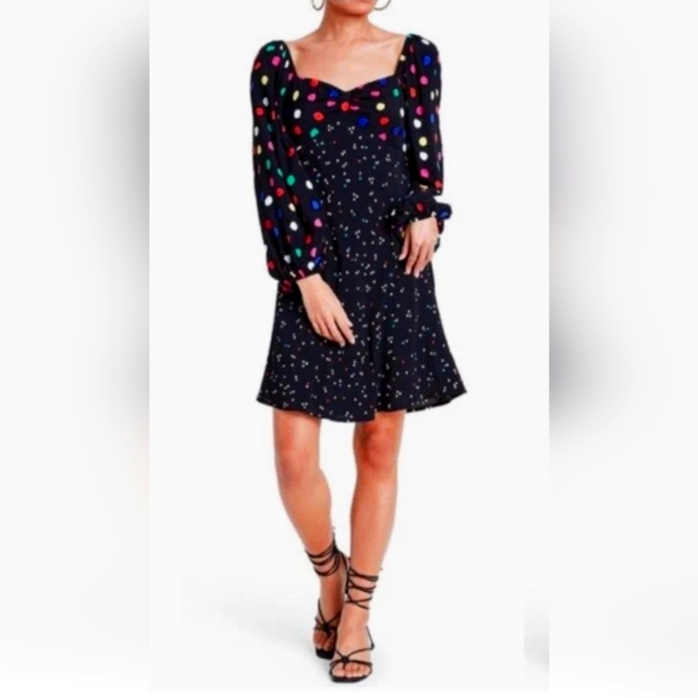 Rixo For Target Polka Dot Mini Dress Size 6